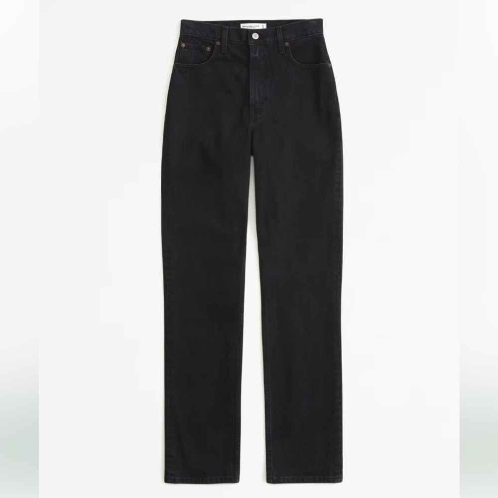 Abercrombie & Fitch Women's ultra high rise 90s straight leg jeans